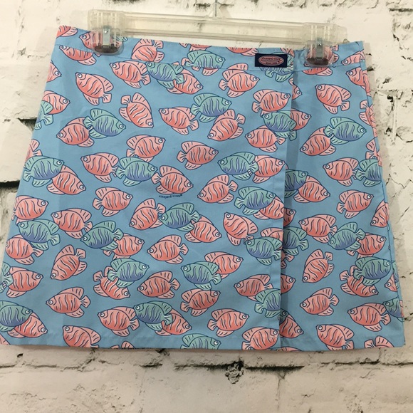 Vineyard Vines Dresses & Skirts - Vineyard vines cute fish wrap skirt